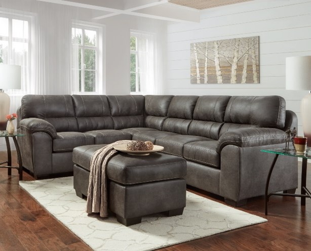 5650 Sequoia Ash 2pc Sectional