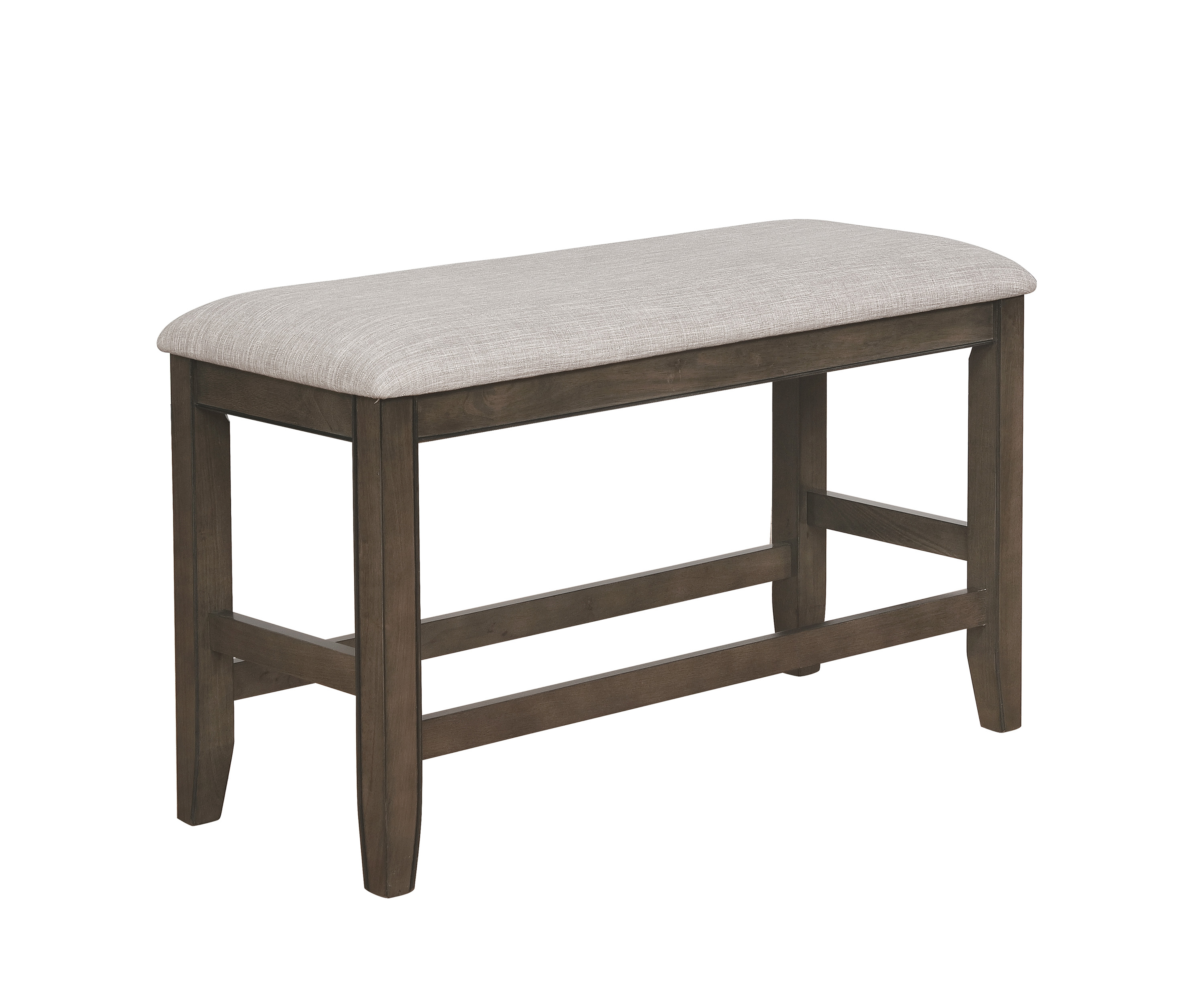 FULTON COUNTER HEIGHT BENCH GREY